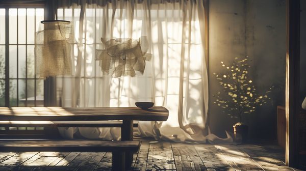 Éclairez votre espace avec un lustre wabi sabi