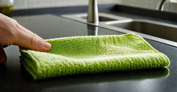 Lavette microfibre écologique : nettoyage efficace sans produits chimiques