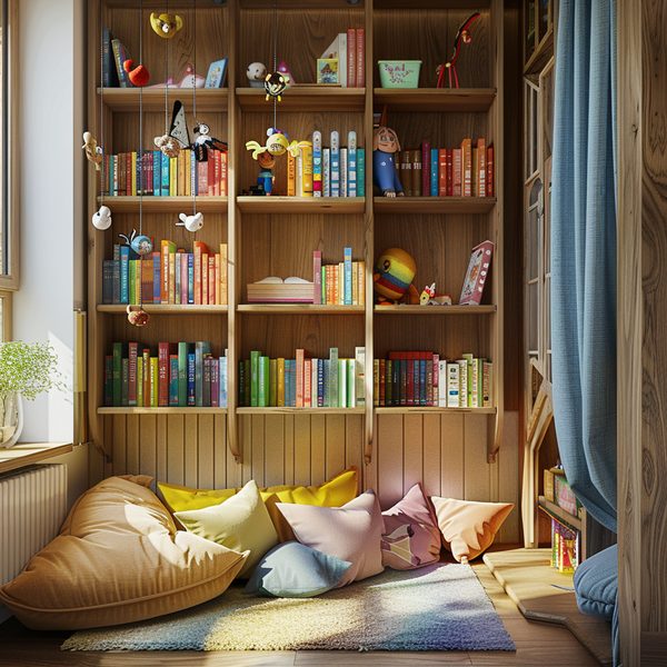 Meuble pour décorer et aménager son intérieur : installez une bibliothèque dans la chambre de votre enfant